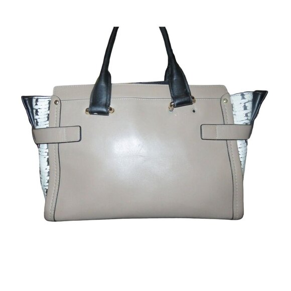 Coach 2015 Swagger 36496 In Colorblock Exotic Embossed Calf Leather Satchel - Picture 2 of 12